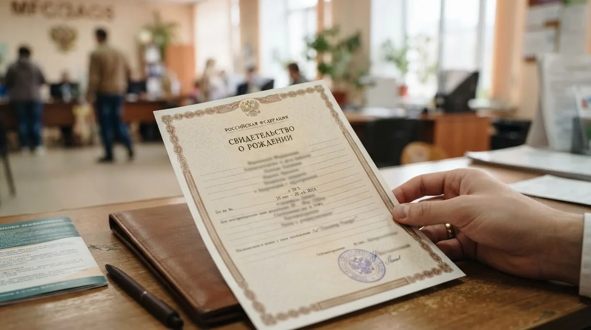 Где получить свидетельство о рождении